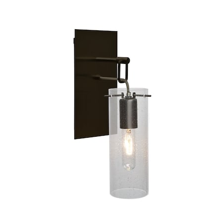 Besa Lighting Juni 10 Wall Pendant, Clear Bubble, Bronze, 1x60W Incandescent 1WP-JUNI10CL-BR